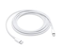 Apple USB-C to Lightning Cable (2 m) MKQ42ZM/A - MFi Certified, Genuine Apple Cable for iPhone, iPad, iPod