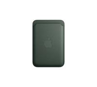 Apple - Wallet for mobile phone / credit card - MagSafe compatibility - microtwill, FineWoven - evergreen - for iPhone 1