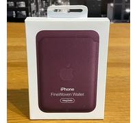 Apple - Wallet for mobile phone / credit card - MagSafe compatibility - microtwill, FineWoven - mulberry - for iPhone 12