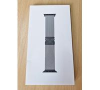 Apple Watch Band Black Titanium Milanese Loop 49mm For Apple Watch Ultra- Medium