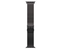 Apple Watch Band - Milanese Loop - 49mm - Black - Medium