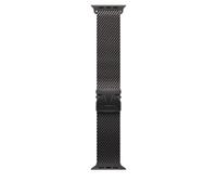 Apple Watch Band - Milanese Loop - 49mm - Black - Small