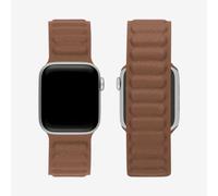 Apple Watch Leather Link Strap (40mm) - Saddle Brown, Used - Like New
