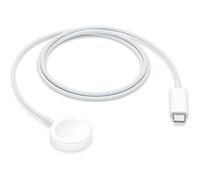 Apple Watch Magnetic USB-C Charger Cable (1m) - MagSafe Inductive, Auto-Align, Official Accessory for Apple Watch Series 1-7 & SE MLWJ3ZM/A