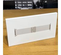Apple Watch Milanese Loop Strap 49mm Ultra 3 2 Natural Titanium Large Original