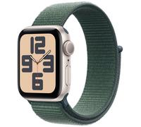 Apple Watch SE 2024 GPS 40mm Starlight Lake Green Sport Loop