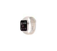 Apple Watch SE (2nd Gen) GPS 40mm - Starlight Aluminium Case & Sport Band | Crash Detection, Fall Detection, Emergency SOS, Fitness & Sleep Tracking
