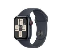 Apple Watch SE (2nd Gen) GPS + Cellular 40mm Smartwatch with Midnight Aluminium Case with Midnight Sport Band - M/L. Fitness and Sleep Trackers, Crash Detection, Heart Rate Monitor, Retina Display