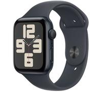 Apple Watch SE GPS 44mm Midnight Aluminium Case with Midnight Sport Band - M/L
