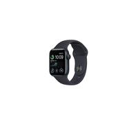 Apple Watch SE (2nd generation) (GPS, 40mm) Smart watch - Midnight Aluminium Case with Midnight Sport Band - Regular. Fitness & Sleep Tracker, Crash