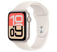 Apple Watch SE 3 GPS 40mm Smartwatch with Starlight Aluminium Case with Starlight Sport Band S/M. Fitness and Sleep Trackers, Heart Rate Monitor, Always-On Display, Water Resistant