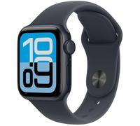 APPLE Watch SE 3 Cellular - 40 mm Midnight Aluminium Case with Midnight Sport Band, M/L, Black