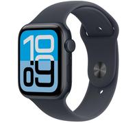 Apple Watch SE 3 GPS + Cellular 44mm Smartwatch with Midnight Aluminium Case with Midnight Sport Band M/L. Fitness and Sleep Trackers, Heart Rate Monitor, Always-On Display, Water Resistant