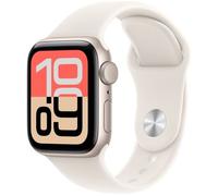 Apple Watch SE 3 GPS 40mm Smartwatch with Starlight Aluminium Case with Starlight Sport Band M/L. Fitness and Sleep Trackers, Heart Rate Monitor, Always-On Display, Water Resistant