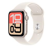 Apple Watch SE 3 GPS 44mm Aluminium Starlight Sport Band S/M