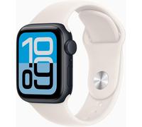 Apple Watch SE 3 GPS+Cellular 44mm Midnight Aluminium MEPH4 M/L Starlight Sport Band
