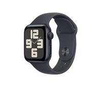 Apple Watch Se (Gps, 2024) Midnight Aluminium Case With Midnight Sport Band Midnight