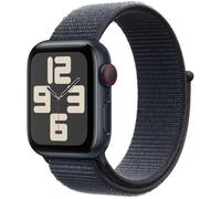 APPLE Watch SE GPS 40 mm Midnight Aluminium Case with Ink Sport Loop, Black