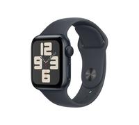 Apple Watch SE GPS 40mm Midnight Aluminium Case with Midnight Sport Band - S/M