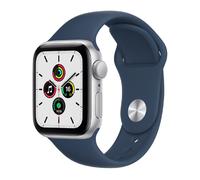 Apple Watch SE GPS 40mm Silver Aluminium Case with Abyss Blue Sport Band