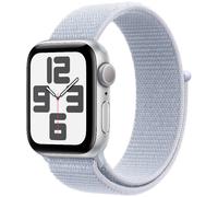 Apple Watch SE GPS 40mm Silver Aluminium Sport Loop MXEE3 - Unisex - 40 mm - Smartwatch - Quartz with charger Black 38/40/41 mm