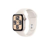 Apple Watch SE GPS 40mm Starlight Aluminium Case with Starlight Sport Band - S/M