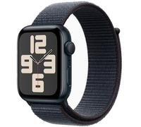 Apple Watch SE GPS 44mm Midnight Aluminium Sport Loop MXEP3 - Unisex - 44 mm - Smartwatch - Quartz with charger Black 42/44/45/49 mm