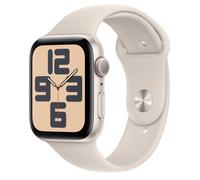 Apple Watch SE GPS + Cellular 44mm Starlight Aluminium Case w/ Starlight Sport Band - M/L