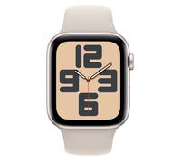 Apple Watch SE GPS 44mm Starlight Aluminium Case w/ Starlight Sport Band - M/L