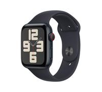 Apple Watch SE GPS + Cellular 44mm Midnight Aluminium Case w/ Midnight Sport Band - M/L