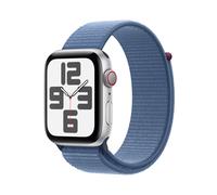 Apple Watch SE Cellular 44mm Silver Loop Blue