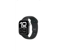 APPLE Watch Series 10 42mm Jet Black Aluminium Case Black Sport Band M/L
