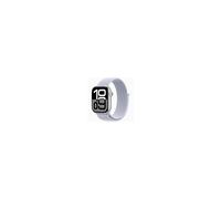 APPLE WATCH SERIES 10 42MM SILVER ALUMINIUM CASE WITH DENIM SPORT BAND S/M GPS MWWA3QC/A