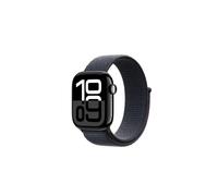 Apple Watch Series 10 GPS 42mm Jet Black Aluminium Case with Ink Sport Loop