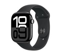 Apple Watch Series 10 GPS 42mm Jet Black Aluminium Case with Sport Band (S/M) MWWE3QA/A