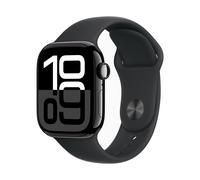 Apple Watch Series 10 GPS 42mm Jet Black Aluminium MWWE3 S/M Black Sport Band