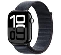Apple Watch Series 10 GPS 46mm Jet Black Ink Sport Loop