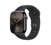 Apple Watch Series 10 GPS + Cellular, 46mm, Titanium Case, Sport Band