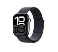 Apple Watch Series 10 GPS 42mm Jet Black Aluminium Case with Ink Sport Loop