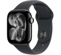 Apple Watch Series 11 GPS 42mm Jet Black Aluminium Case with Black Spo