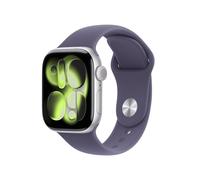 Apple Watch Series 11 GPS 42mm Silver Aluminium Case with Purple Fog S