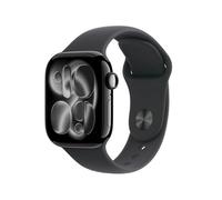 Apple Watch Series 11 [GPS 42mm] Smart Watch with Obsidian Case and Black Sport Band, Sleep Score, Activity Tracker, Health Tracker, Screen Always On