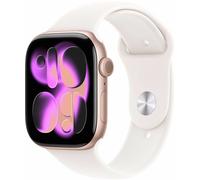 Apple Watch Series 11 GPS 46mm Light Blush Sport Band - M/L