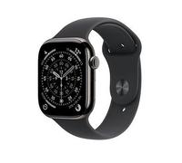 Apple Watch Series 11 (Gps + Cellular, 2025) 46Mm Slate Titanium Case With Black Sport Band Late Titanium