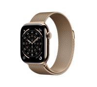 Apple Watch Series 11 GPS + Cellular 42mm Gold Titanium Case with Gold