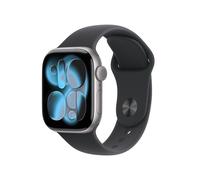 Apple Watch Series 11 GPS + Cellular 42mm Space Grey Aluminium Case with Black S