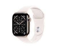 Apple Watch Series 11 (Gps + Cellular) 42Mm Titanium Case With Sport Band Gold Titanium