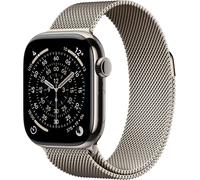 Apple Watch Series 11 GPS + Cellular 46mm Natural Titanium Case with Natural Milanese Loop - S/M