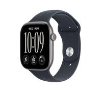 Apple Watch Series 12 GPS 46mm Space Grey Aluminium Case with Navy Blue Sport Band - S/M