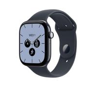 Apple Watch Series 12 GPS + Cellular 46mm Night Blue Ceramic Case | Navy Blue Sport Band - S/M. Smartwatch, Health + Fitness + Sleep Tracking, Heart Rate, Safety
